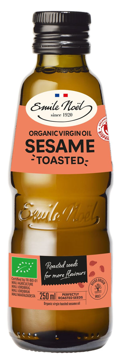 Emile Noel | Org Virgin Toasted Sesame Oil Fairtrade | 250ml