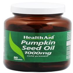 HealthAid | Pumpkin Seed Oil 1000mg Equivalent Capsules 60's | 60 capsule