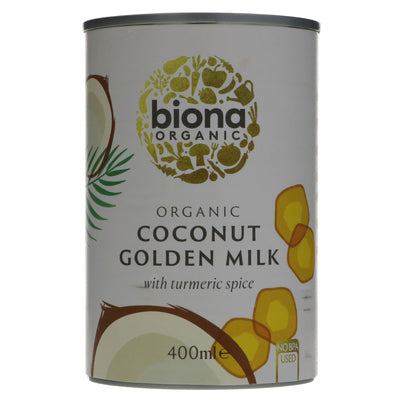 Creamy vegan coconut milk infused with turmeric. Organic and guilt-free addition to your pantry.