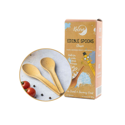 Stroodles | Edible Spoons (14cm) - Classic | 10pc