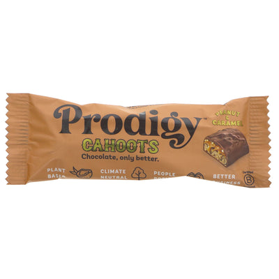 Prodigy Peanut & Caramel 45G - Vegan, no added sugar, perfect for satisfying your sweet tooth.