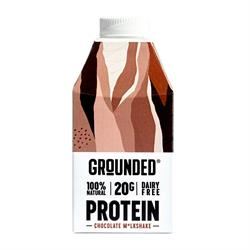 Grounded | Chocolate dairy free plant-based protein m*lkshakes 490ml. | 490ml