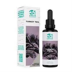 Kaapa Mushrooms | Turkey Tail Mushroom Organic Extract Tincture | 50ml