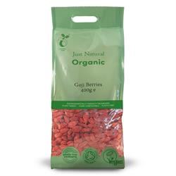 Just Natural Organic | Organic Goji Berries 400g | 400g