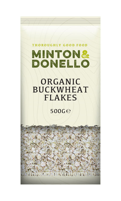 Minton & Donello | Organic Buckwheat Flakes | 500g