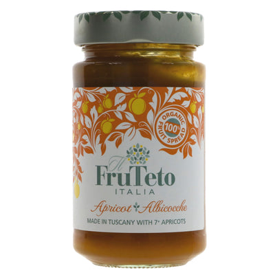 Organic Apricot Fruit Spread | 100% fruit | Vegan & no added sugar | Italy's largest apricot producer |.