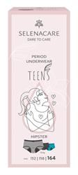 Selenacare | TEENS period panties Hipster Grey Size 164 | 1 box