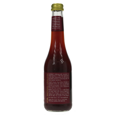 Aspall Red Wine Vinegar, vegan & full-bodied. Perfect for dressings, marinades & sauces. Imported from Rioja, Spain.