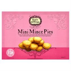 Roots and Wings | Organic Mini Mince Pies 300g | 300g