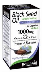 HealthAid | Black Seed Oil Capsules | 60 capsule