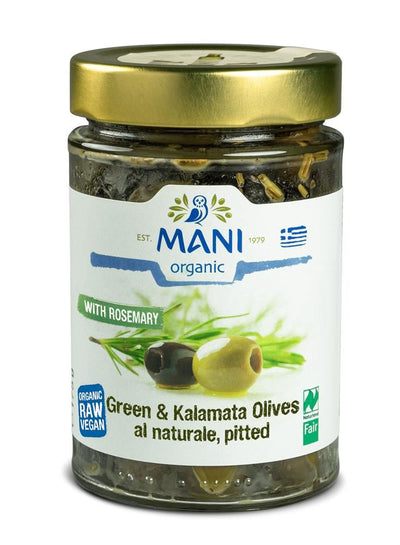 Mani | Mixed Olives With Rosemary | 175g