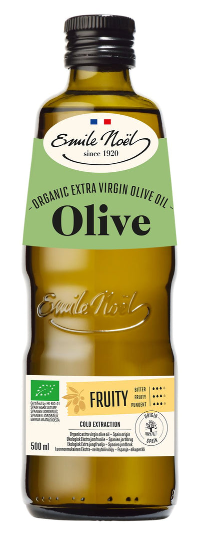 Emile Noel | Organic Extra Virgin Olive Oil, Fruity | 500ml