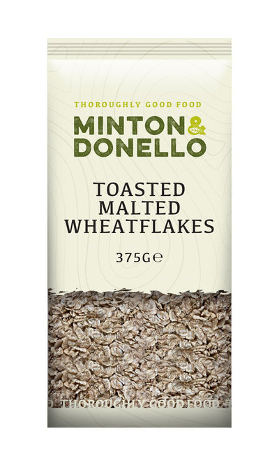 Minton & Donello | Toasted Malted Wheatflakes | 375g