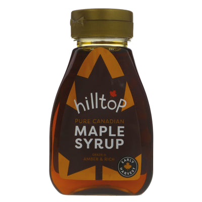 Indulge in vegan Hilltop Honey Maple Syrup - perfect for pancakes and waffles. No VAT charged. Part of Food & Drink and Vegan collections.