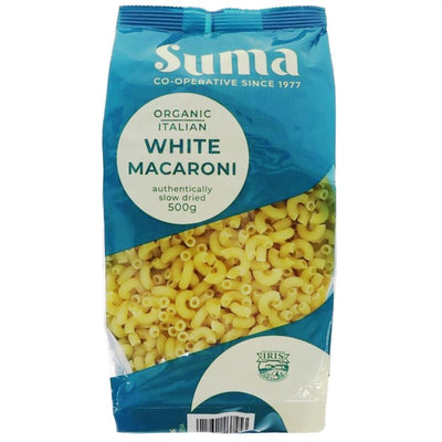 Suma | White Macaroni Pasta - Organic | 500g