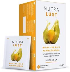 Nutratea | Nutra Lust Herbal Tea - 20 Tea Bags | 20 sachet