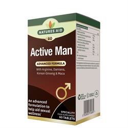 Natures Aid | Active Man 60 Tablets | 60 tablet