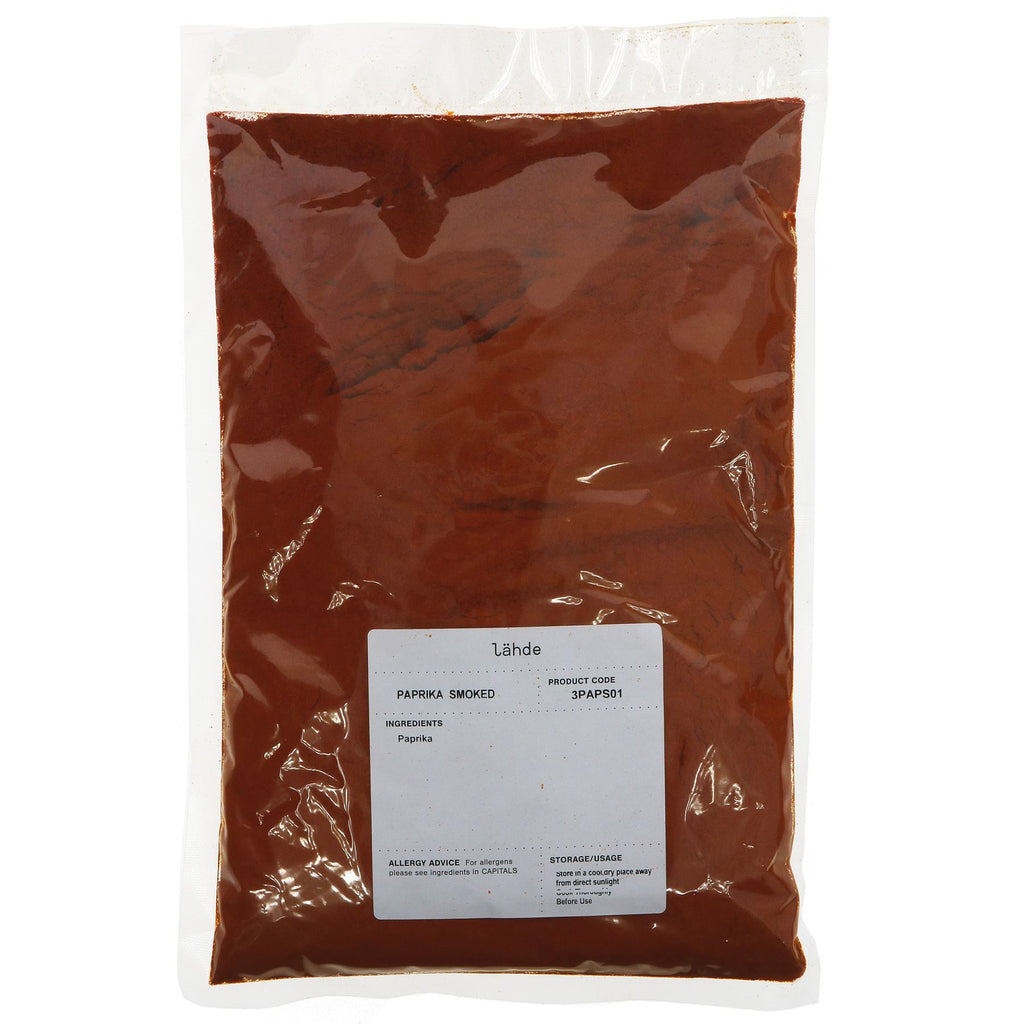 Smoky Spanish Paprika: Vegan seasoning for meat, stews & more. 700G bulk milled spice. No VAT.