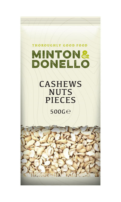 Minton & Donello | Cashews Nuts Pieces | 500g