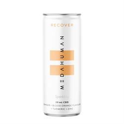 Medahuman | MEDAHUMAN RECOVER is a ginger & blood orange flavoured CBD+ drink | 250ml