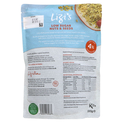 Lizi's | Low Sugar Granola Nuts & Seeds | 500G