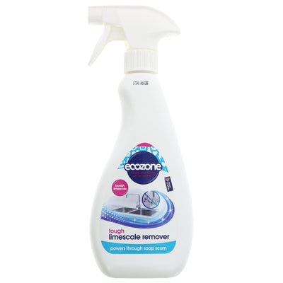 Ecozone Tough Limescale Remover - Vegan | 500ML - tackles hard water buildup, soap scum, and organic residues in bathrooms and kitchens.