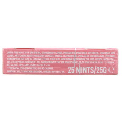 Mintastic | Strawberry Mints - Keto Mints | 36g