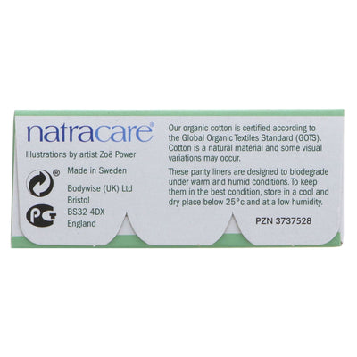 Natracare | Organic Cotton Panty Liners - ultra thin liners | 22