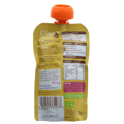 Ella's Kitchen | Banana & Apricot Baby Rice | 120g