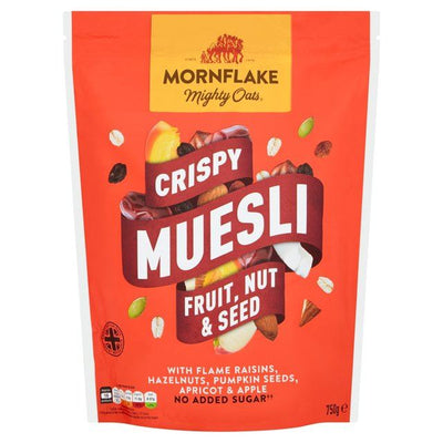 Mornflake | Extra Crispy Fruit & Nut Muesli | 750g