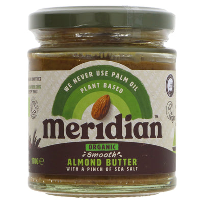 Organic Vegan Almond Butter, perfect as a spread or cooking ingredient. Nutty delight, healthy and delicious. No VAT charged.