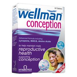 Vitabiotic | Wellman Conception 30 Tablets | 30 tablet