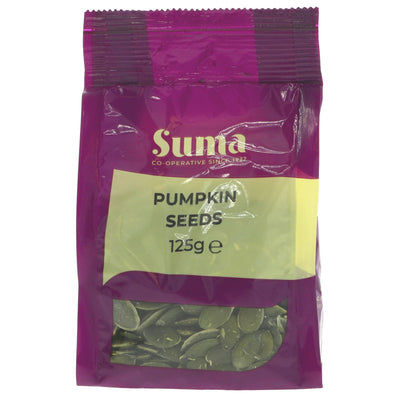 Vegan pumpkin seeds, perfect for snacking, baking or salads. Packed with nutrients. Sold by Superfood Market since 2014.