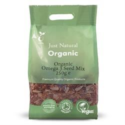 Just Natural Organic | Organic Omega 3 Seed Mix 250g | 250g