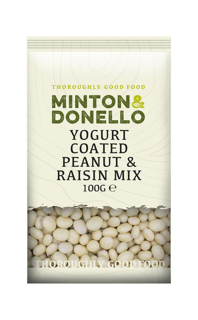 Minton & Donello | Yogurt Coated Peanut & Raisin Mix | 100g