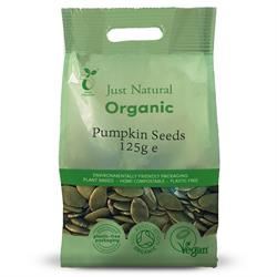 Just Natural Organic | Organic Pumpkin Seeds 125g | 125g