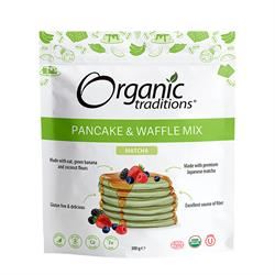 Organic Traditions | Organic Pancake & Waffle Mix Matcha 300g | 300g