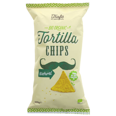 Organic & Vegan Tortilla Chips | Lightly Salted | 200G