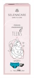 Selenacare | TEENS period panties Sporty Blue Size 158 | 1 box