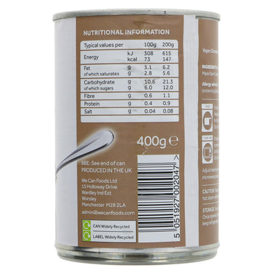 We Can Vegan | Vegan Chocolate Custard | 400G