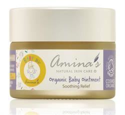 Amina's Natural Skincare | Organic Baby Ointment for Nappy Rash 50ml | 50ml