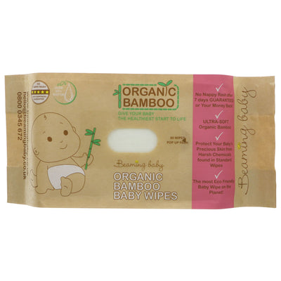 Beaming Baby | Organic Bamboo Baby Wipes | 80