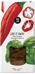 MAD LAB | Give It Away - Organic Pepper and Basil Crackers 110g | 110g