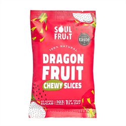 Soul Fruit | Soft Dried Dragon Fruit Slices 30g | 30g