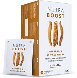 Nutratea | Nutra Boost Tea - 20 Herbal Tea Bags | 20 sachet