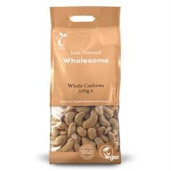 Just Natural Wholesome | Whole Cashews 500g | 500g