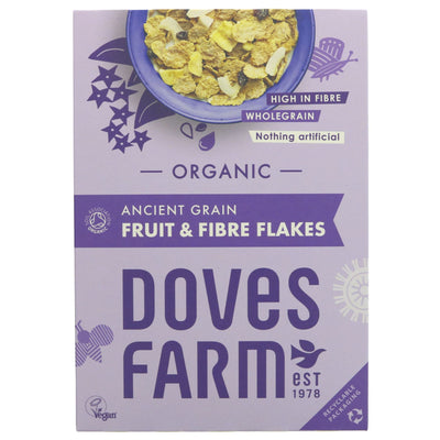 Doves Farm | Fruit & Fibre Flakes | 375g