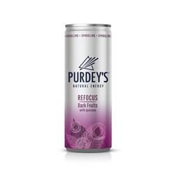 Purdeys |  Refocus Dark Fruits Natural Energy Drink 250ml | 250ml