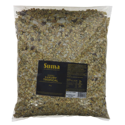 Suma's Luxury Tropical Muesli | Vegan & Gluten-Free | 3 KG | Nuts & Fruits | Perfect Breakfast or Snack On-The-Go