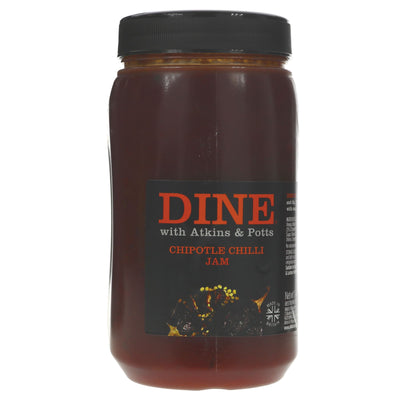 Chipotle Chilli Jam | 1.4kg | Vegan & No Added Sugar | Perfect for antipasti, cheeses, meat glazes, and dips.